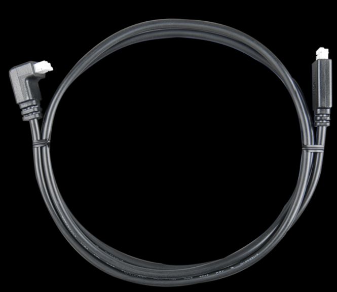 Hovedbilde Victron VE Direct kabel 3mtr m/ vinkel (90` kontakt i en ...