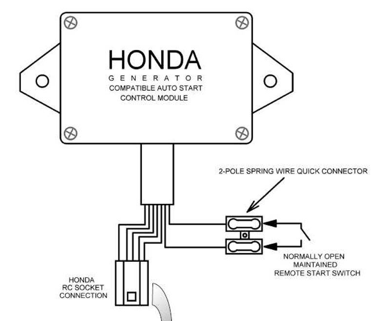 Honda EU70is Auto Start