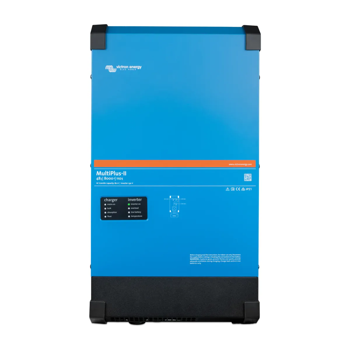 Victron Multiplus-II 48/8000/110-100 kombi inverter og lader