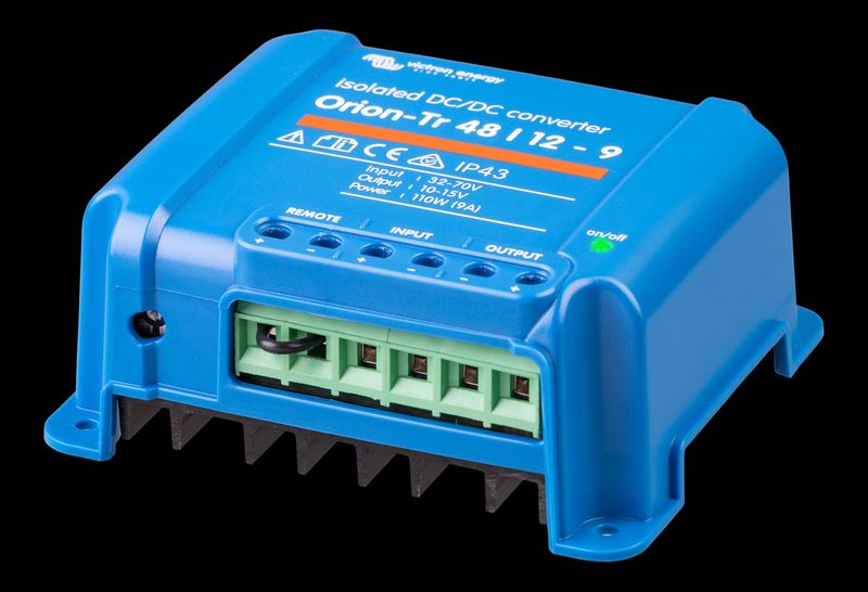 Victron Orion TR Omformer DC-DC 48>12V 9A (Galvanisk isolert)