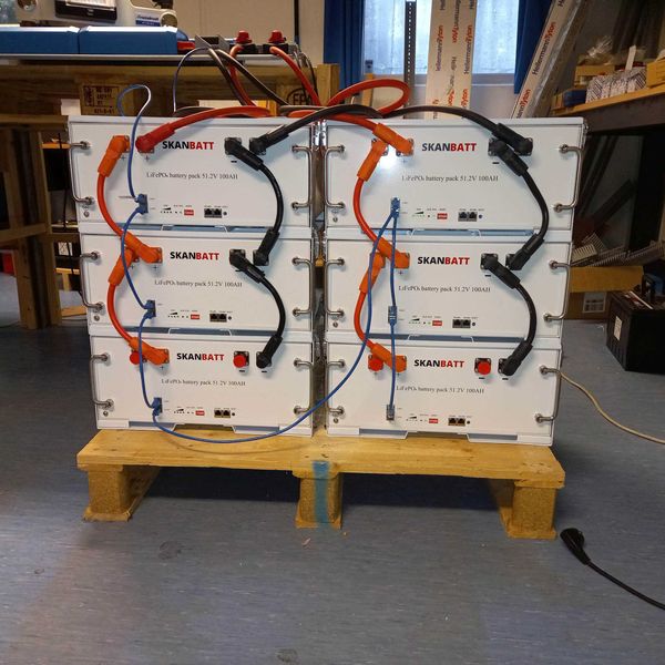 Hovedbilde Lithium Batteripakke 30 kWt 48V
