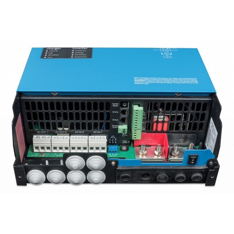 Victron Quattro-II 24/5000/120-50/50 Kombinert Batterilader og Inverter