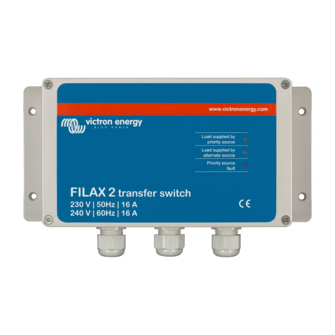 Hovedbilde Victron Filax 2 Transfer Switch CE 230V/50Hz-240V/60Hz - ...